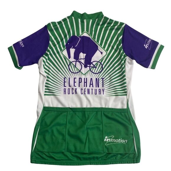 Vintage Inmotion Cycling Jersey Rocky Mountain Sports Elephant Rock M - Picture 5 of 12